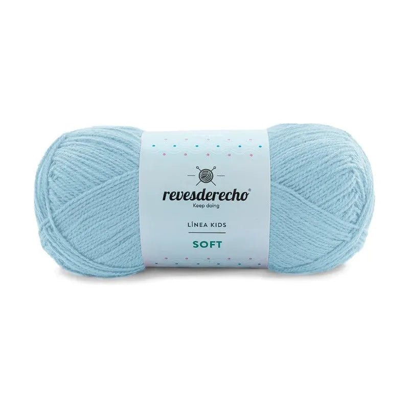 Ovillo Lana Soft Acrilico 100% Premium Revesderecho - Baúl de Ayün