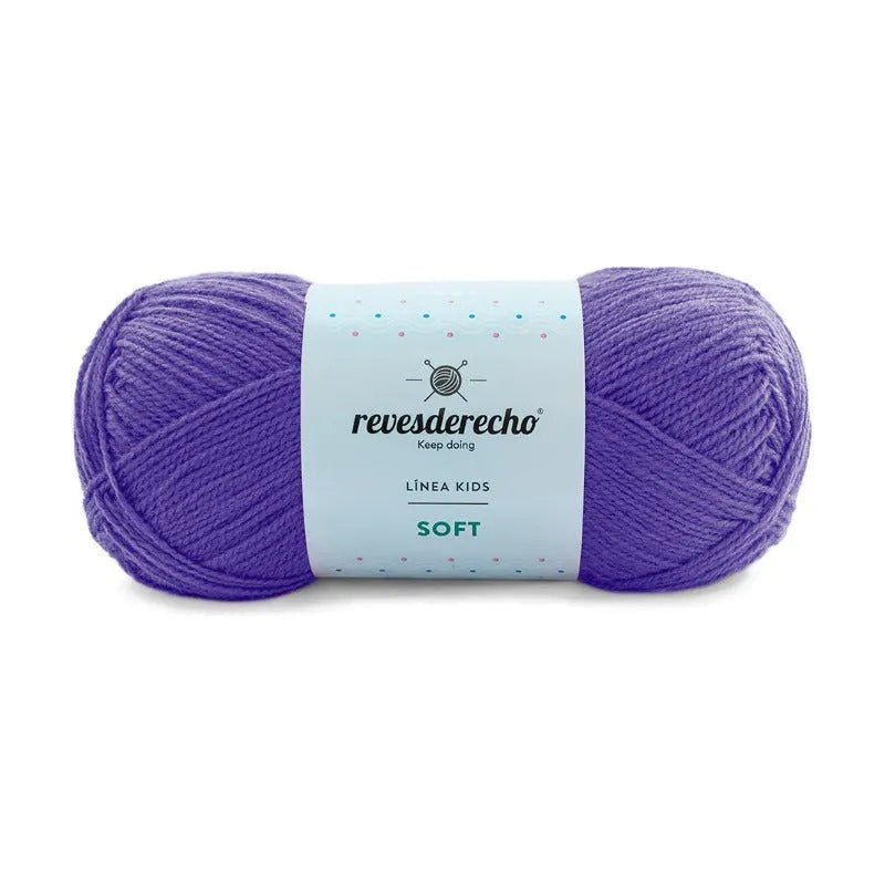 Ovillo Lana Soft Acrilico 100% Premium Revesderecho - Baúl de Ayün