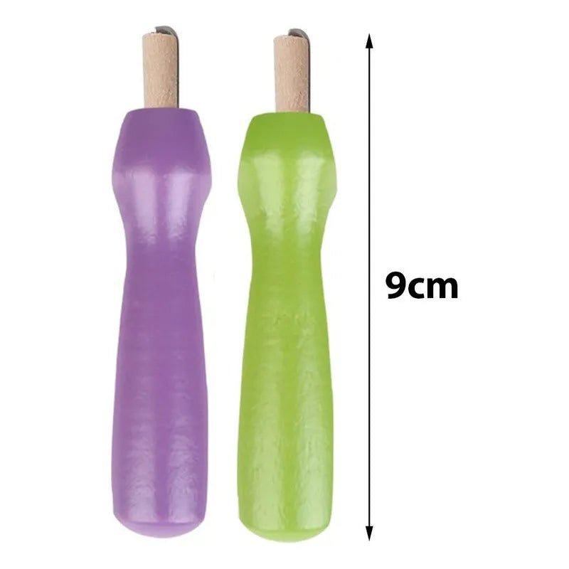 Pack 2 Agujas Para Fieltro Vellon Con Mango De Madera - Baúl de Ayün