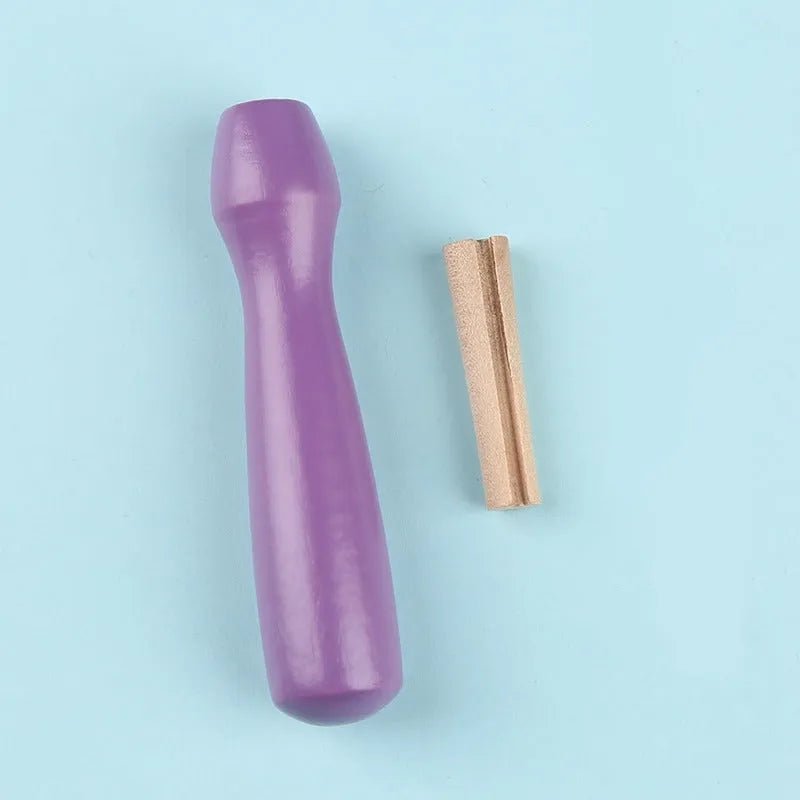 Pack 2 Agujas Para Fieltro Vellon Con Mango De Madera - Baúl de Ayün