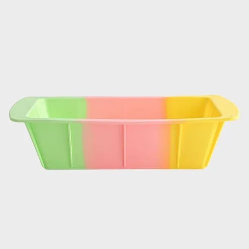 Pack 2 Moldes De Silicona Tricolor Para Queque - Baúl de Ayün