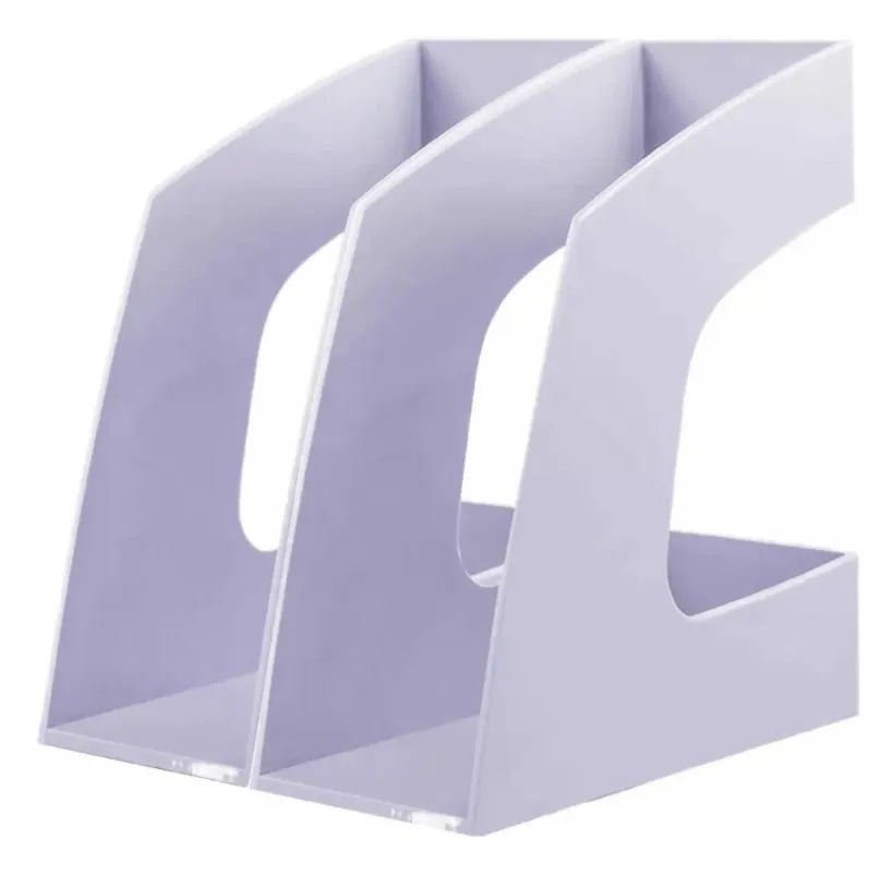 Pack De 2 Organizadores Revisteros Libros Para Escritorio - Baúl de Ayün