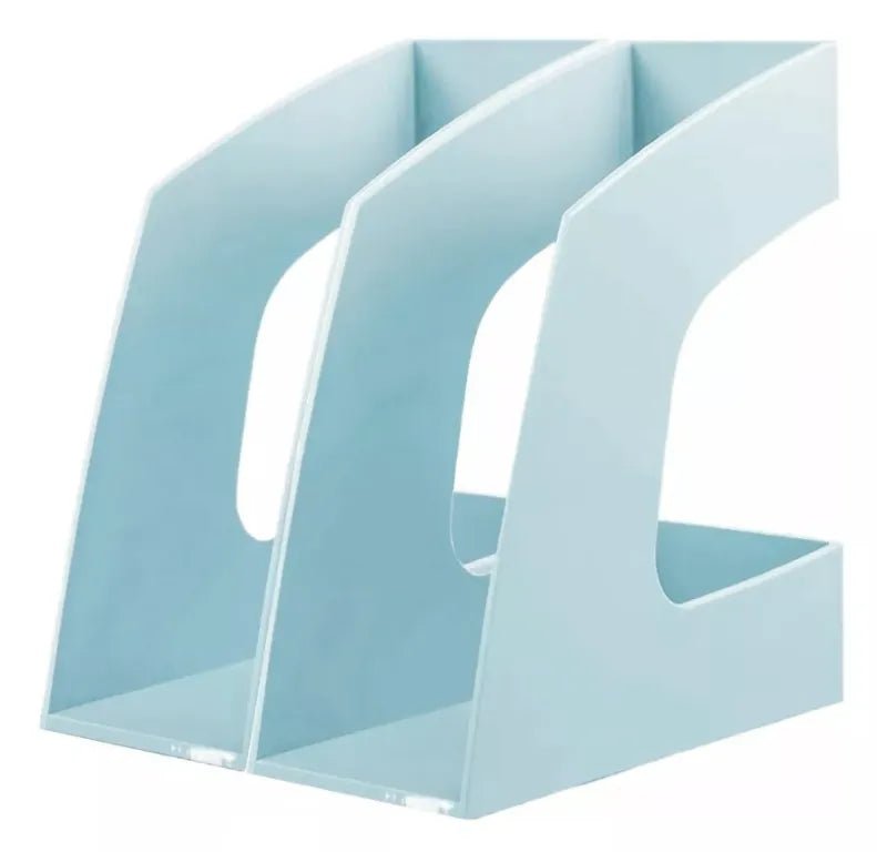 Pack De 2 Organizadores Revisteros Libros Para Escritorio - Baúl de Ayün