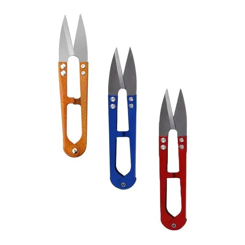 Pack De 3 Tijeras Corta Hilachas Para Costura Tejido Y Otros - Baúl de Ayün