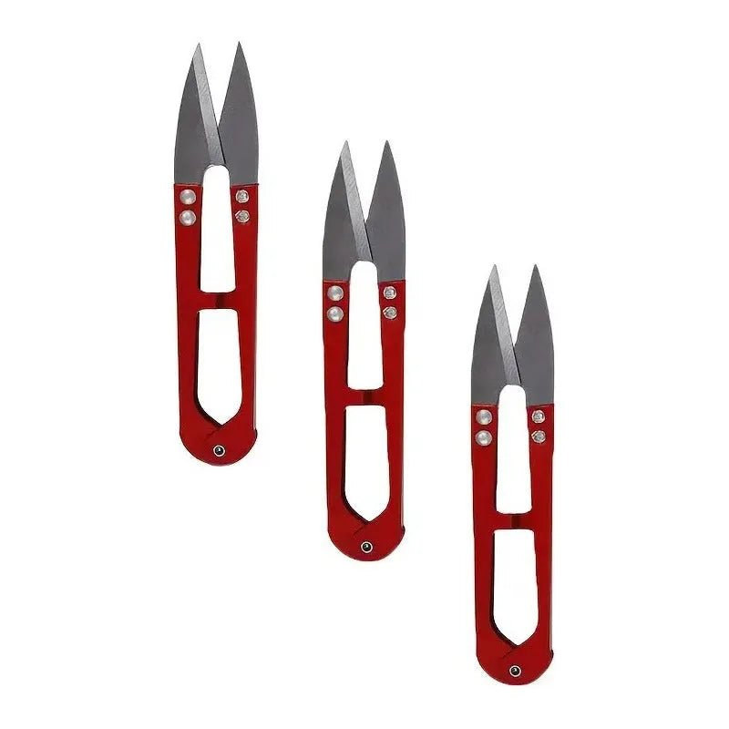 Pack De 3 Tijeras Corta Hilachas Para Costura Tejido Y Otros - Baúl de Ayün