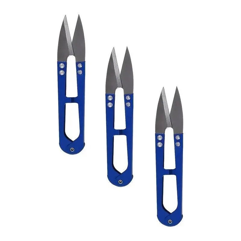 Pack De 3 Tijeras Corta Hilachas Para Costura Tejido Y Otros - Baúl de Ayün