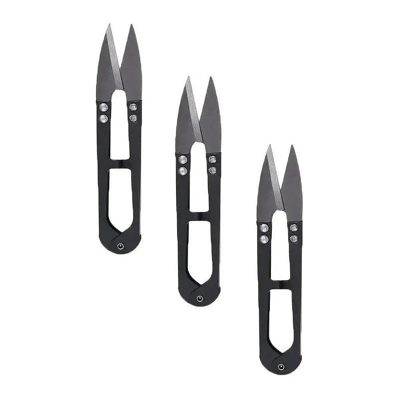 Pack De 3 Tijeras Corta Hilachas Para Costura Tejido Y Otros - Baúl de Ayün