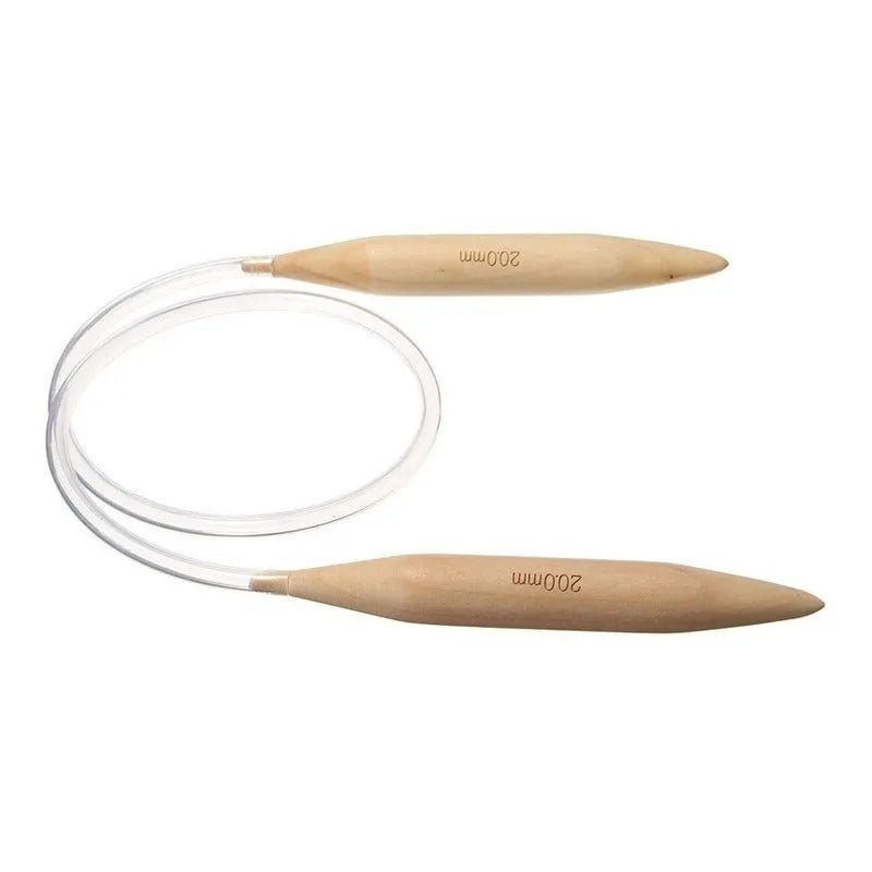 Palillos Circulares Para Tejer Xl 20mm O 25mm / Elige Tamaño - Baúl de Ayün