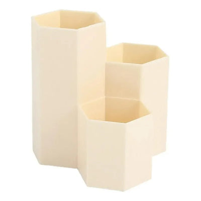 Porta Lápiz Organizador Lapices Escritorio Diseño Hexagonal - Baúl de Ayün