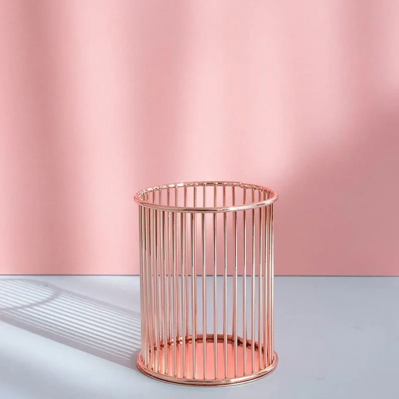 Portalapices De Metal Para Oficina Escritorio Porta Lapices - Baúl de Ayün