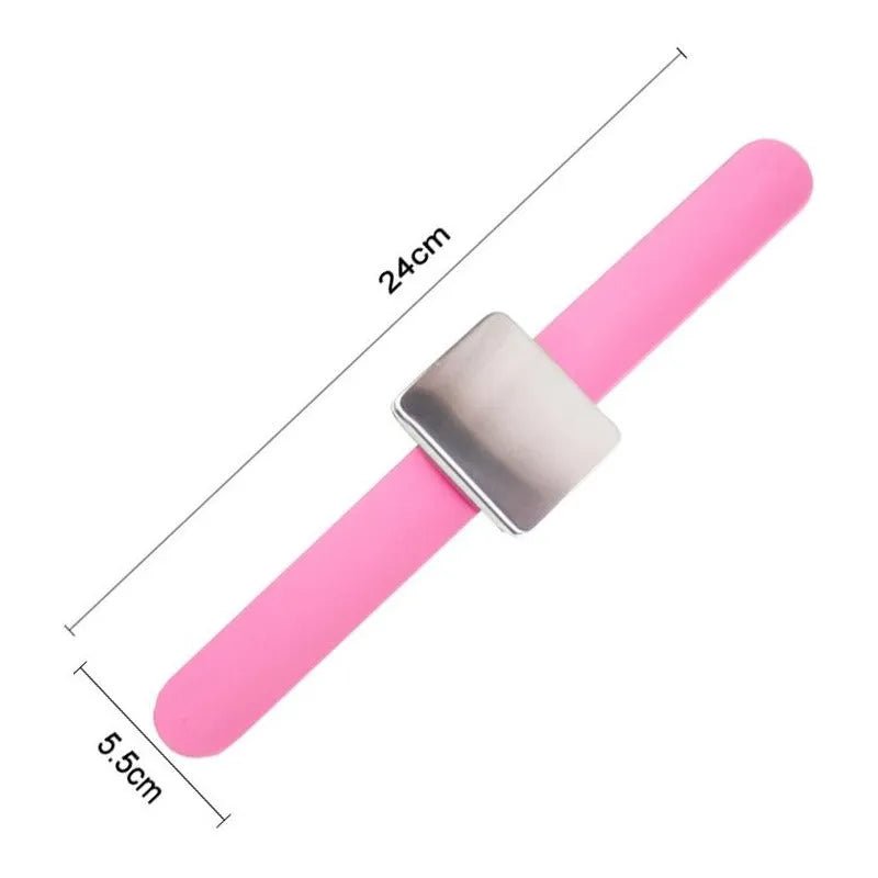 Pulsera Magnetica Ajustable Porta Alfileres Agujas Pinches - Baúl de Ayün