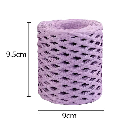 Rollo Cinta De Papel Rafia 200 Metros Para Manualidades