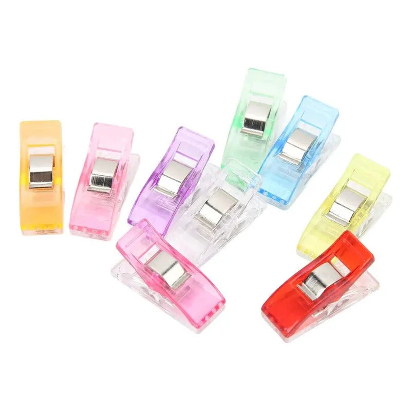 Set 100 Pinzas De Tela Costura Patronaje Patchwork + Caja - Baúl de Ayün