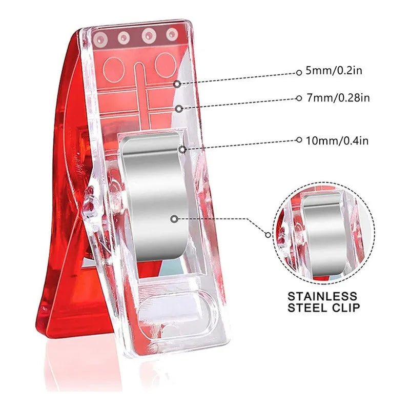 Set 100 Pinzas De Tela Costura Patronaje Patchwork + Caja - Baúl de Ayün