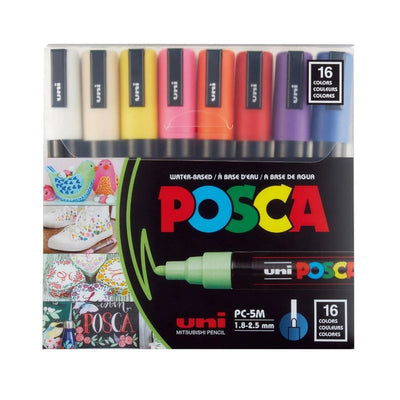 Set completo POSCA 5M – marcadores para arte y manualidades