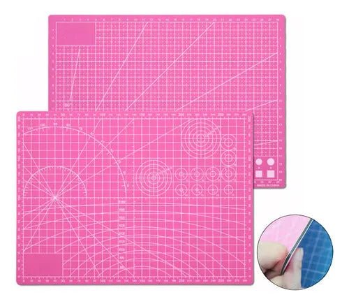 Set 2 Mat Cutting Tapete De Corte Base A4 22x30 - Baúl de Ayün