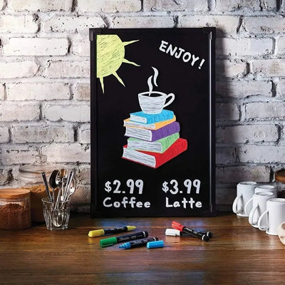 Set 3 Marcadores Tiza Sharpie Chalk para Pizarra y Vidrio - Baúl de Ayün