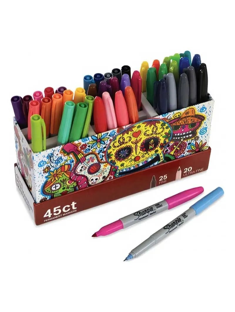 Set 45 Marcadores Sharpie The Ultimate Collection - Baúl de Ayün
