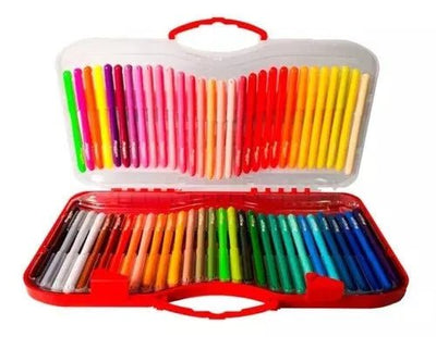 Set 60 Marcadores Fiesta estuche rígido Faber castell - Baúl de Ayün