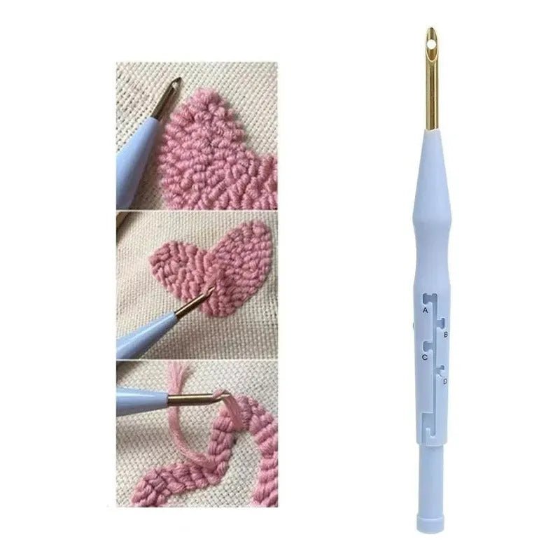Set Aguja Magica Para Bordado - Baúl de Ayün