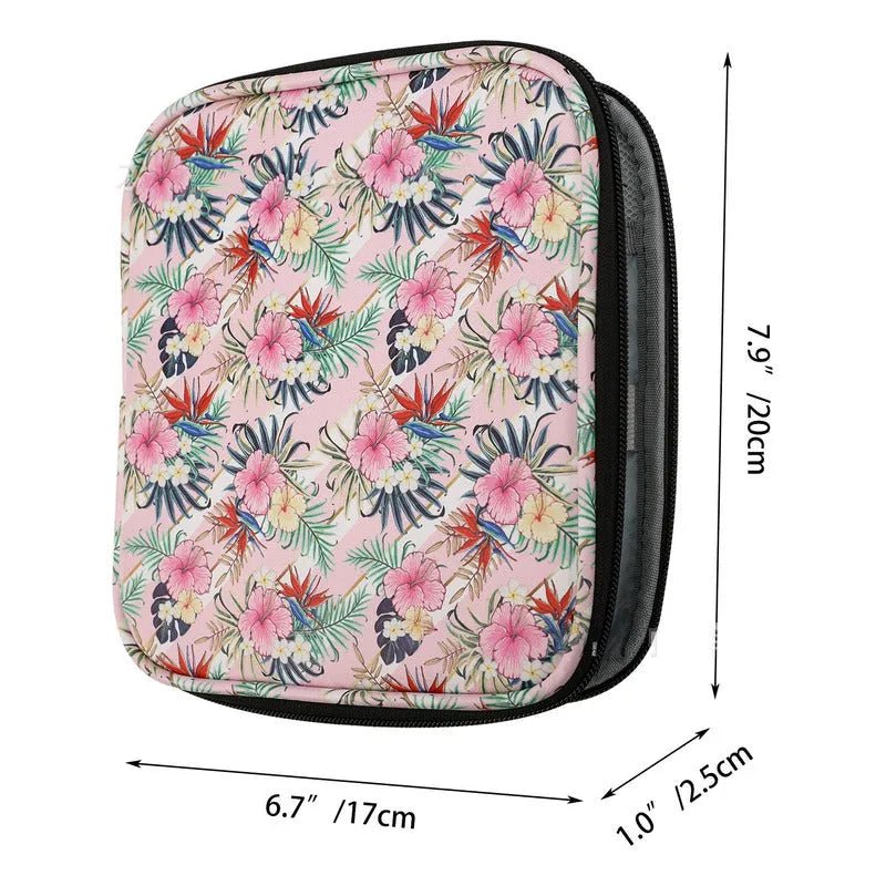 Set Completo De Crochet Con Estuche Flores 60 Pcs - Baúl de Ayün