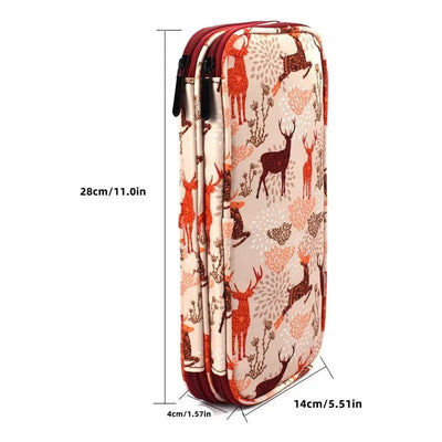 Set Completo Para Tejer Palillos Crochet Y Accesorios 70 Pcs - Baúl de Ayün