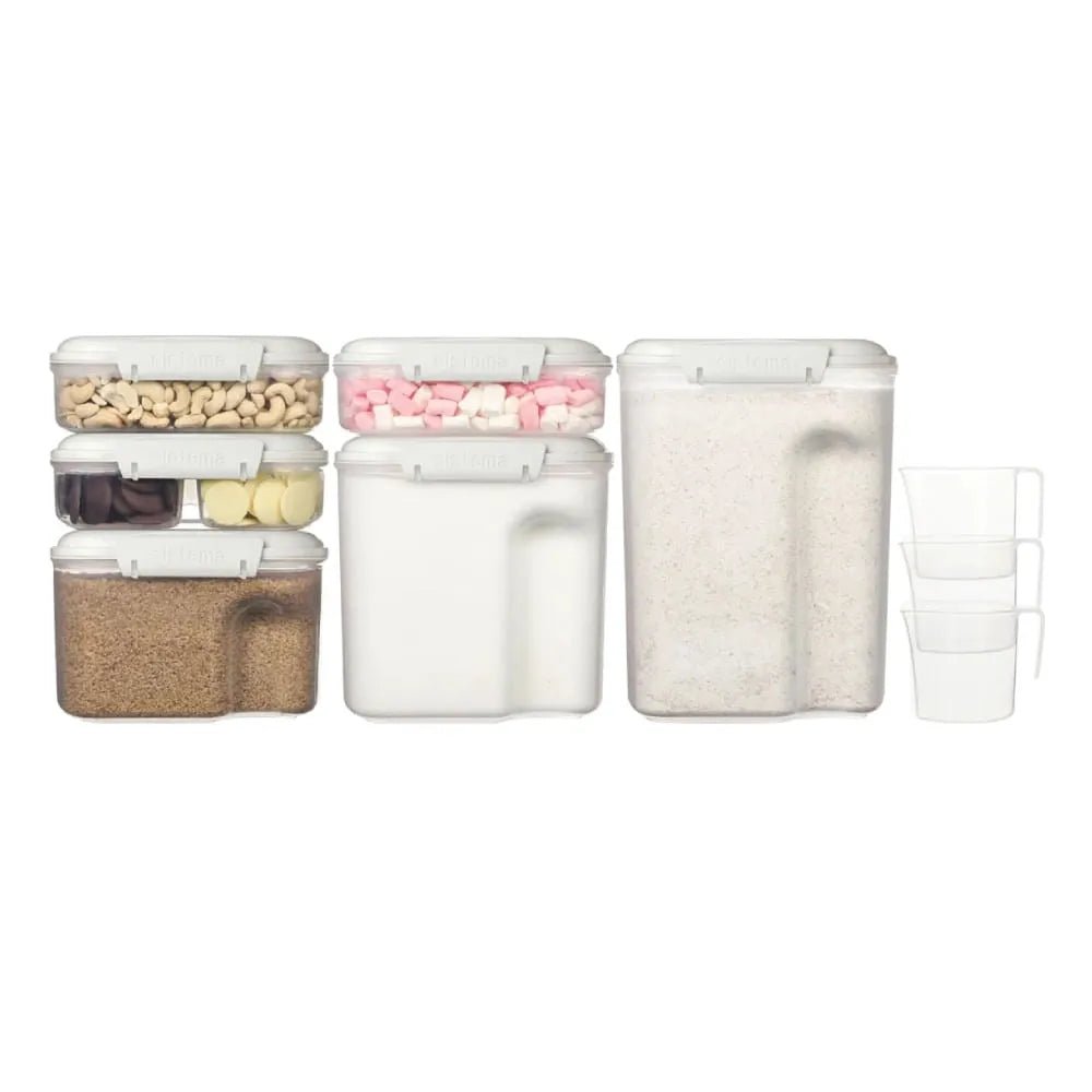 Set Contenedores Herméticos Sistema Bake It 9 piezas - Baúl de Ayün