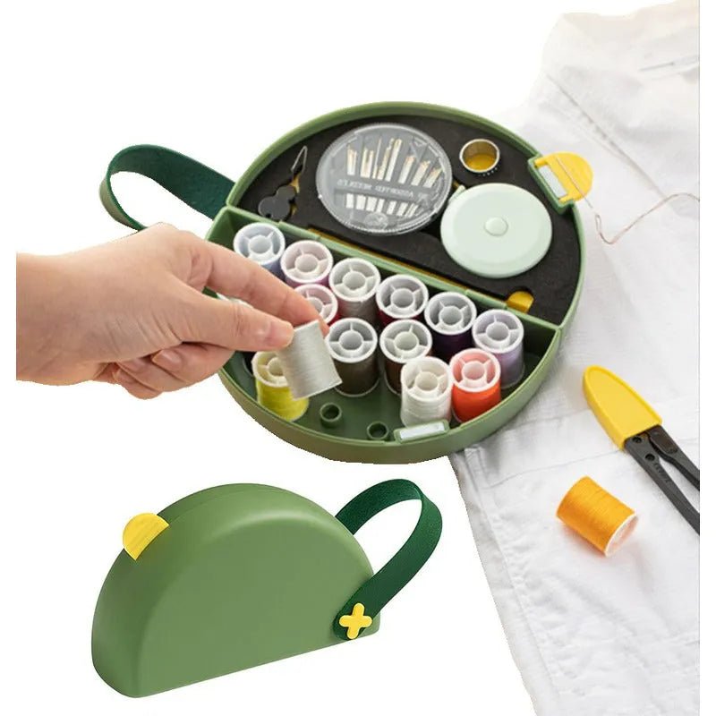 Set Costurero Para Viajes Hilos, Huincha, Agujas Y Más - Baúl de Ayün