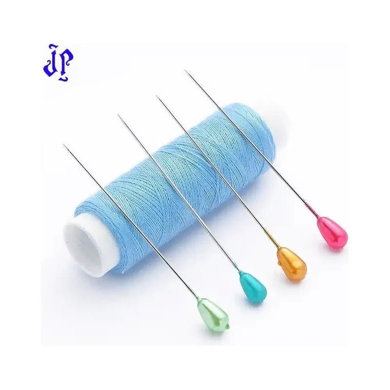 Set De 100 Alfileres Para Costura Con Cabeza Grande - Baúl de Ayün