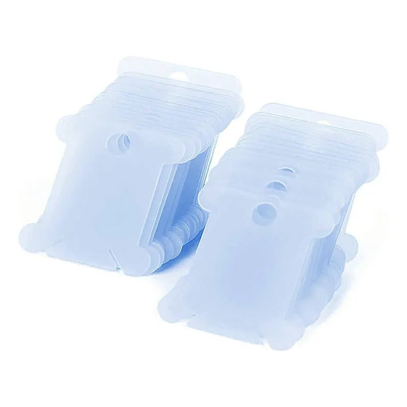 Set de 100 Bobinas De Plástico para hilo de bordar - Baúl de Ayün