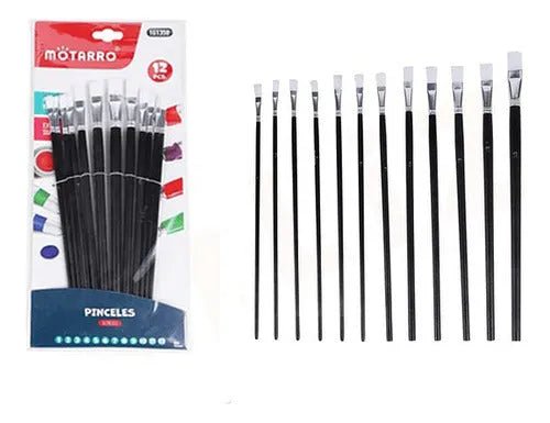 Set de pinceles paleta – 30 cm de largo