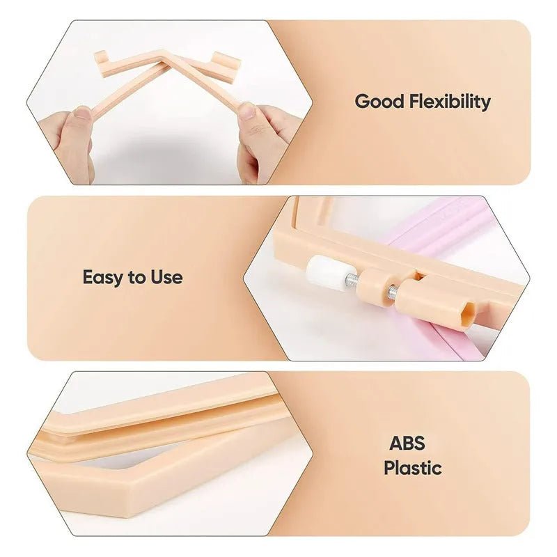 Set De 5 Bastidores Hexagonales Para Bordado - Baúl de Ayün