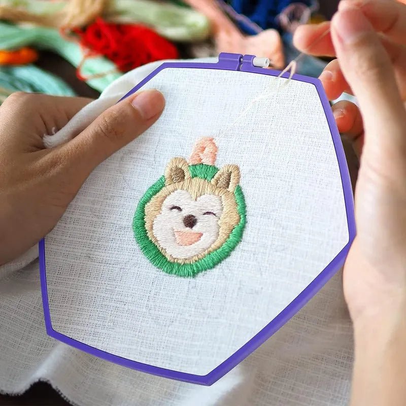 Set De 5 Bastidores Hexagonales Para Bordado - Baúl de Ayün