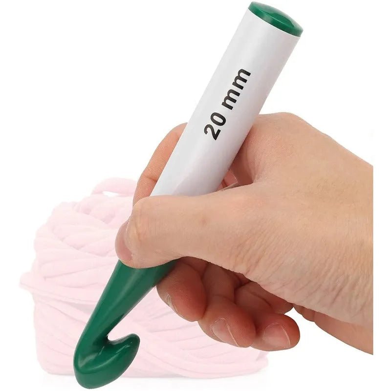 Ganchillos de 7 a 20 mm para trapillo y lanas gruesas