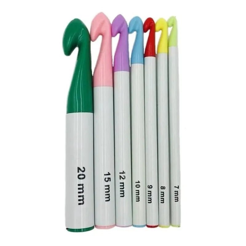 Kit de crochet XXL – herramientas para tejer en gran formato