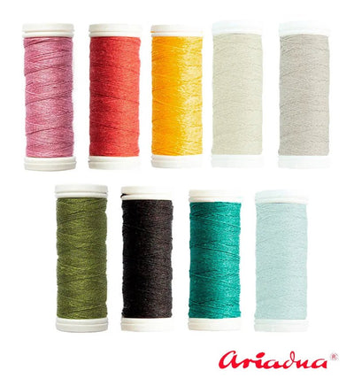 Set de 9 hilos Leno 40N 70 Metros Ariadna - Baúl de Ayün