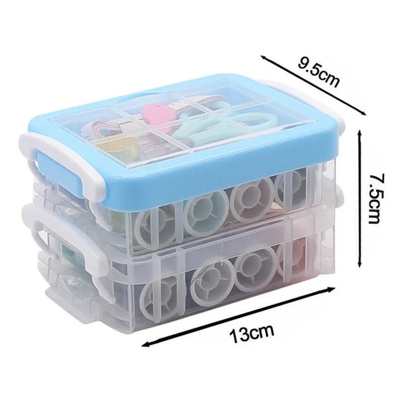 Set De Costura Costurero Hilos, Agujas Y Más En Linda Cajita - Baúl de Ayün