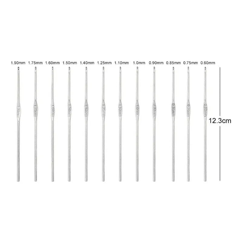 Set De Crochet Con Bolsito, Lanas Y Accesorios Para Tejer 58 - Baúl de Ayün