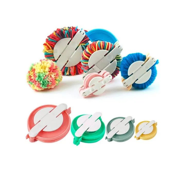 Set De Pomponeras De 4 Tamaños - Baúl de Ayün