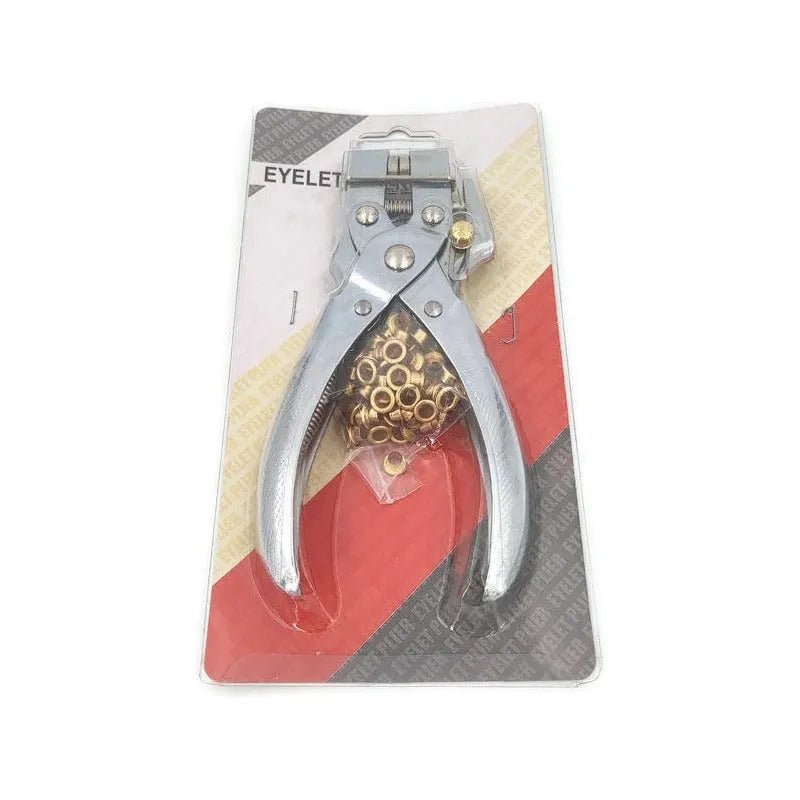 Set Ojetilladora Perforadora Para Ojetillos + 400 Ojetillos - Baúl de Ayün