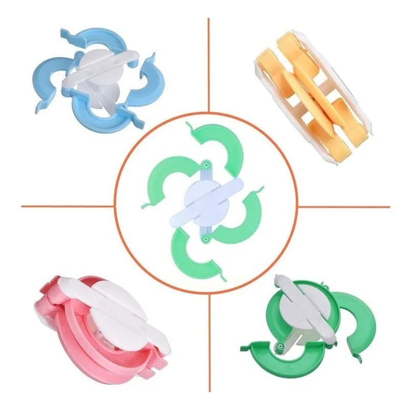 Set Pomponeras De 4 Tamaños + Cortahilachas - Crea Pompones - Baúl de Ayün