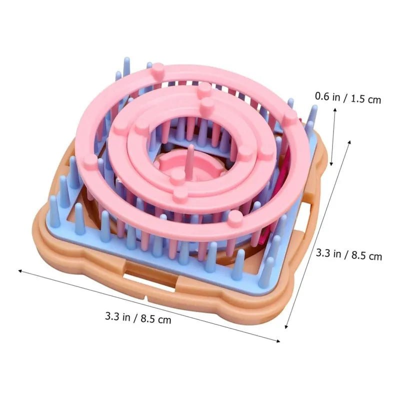 Set Telares Para Hacer Flores Tejidas Flower Loom - Baúl de Ayün