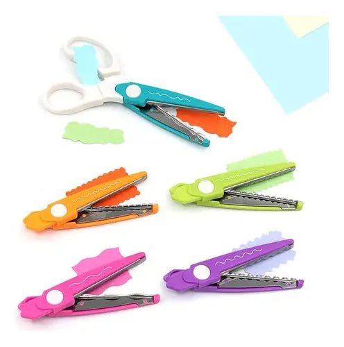 Set Tijera Con 5 Cortes Intercambiables Manualidades Kamei - Baúl de Ayün