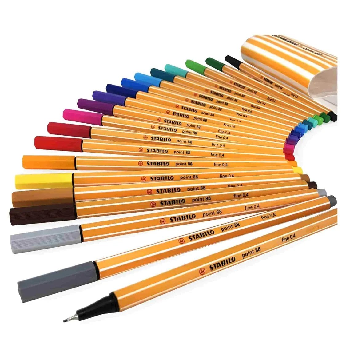 Stabilo - Set 20 Tiralíneas Point 88 con Estuche rígido - Baúl de Ayün