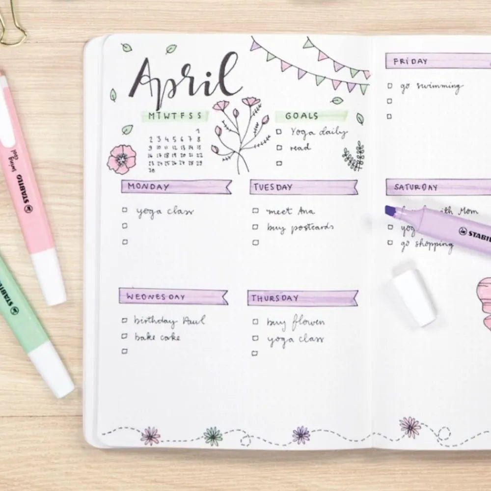 Stabilo - Set 8 Destacadores Swing Cool Pastel - Baúl de Ayün