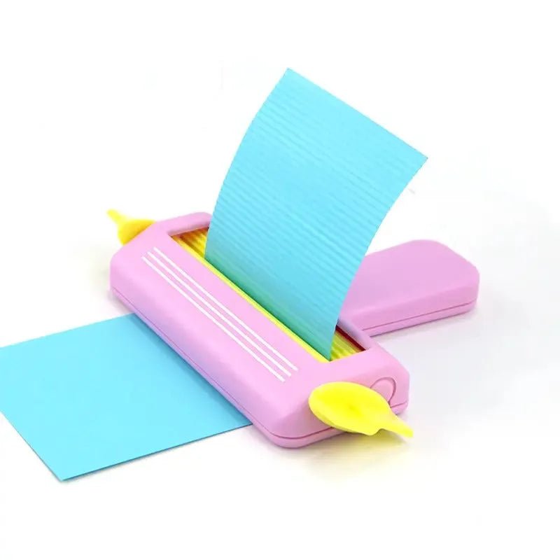 Texturizador Corrugador Manual De Papel Goma Eva Kamei - Baúl de Ayün