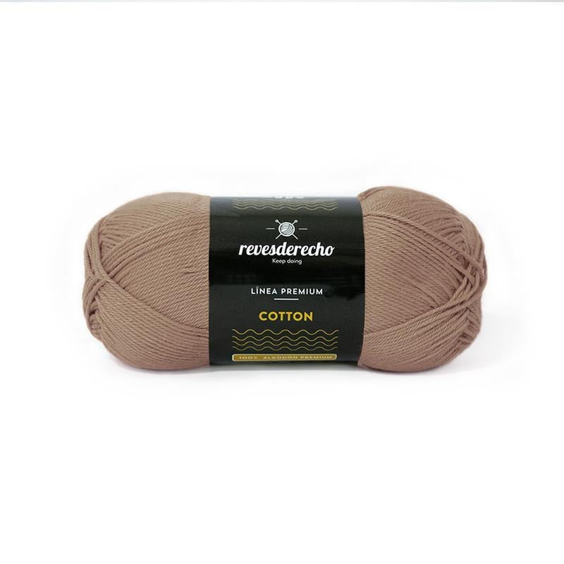 Ovillo Lana Cotton 100% Algodón Premium Revesderecho