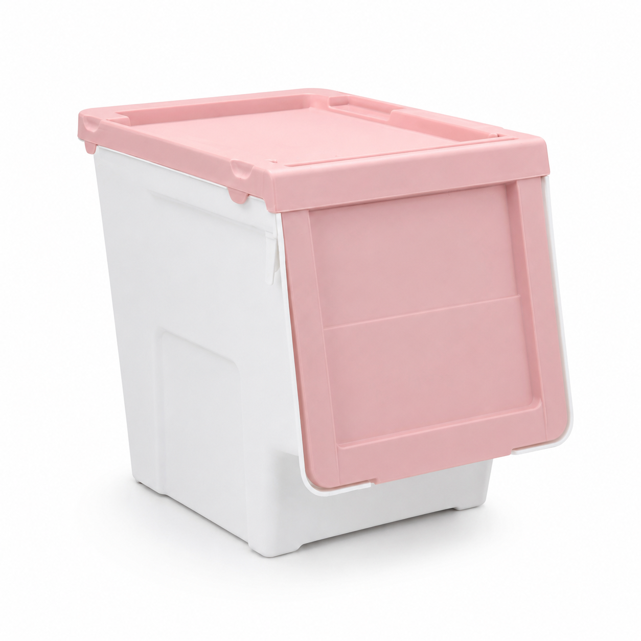 Caja Organizadora Apilable Con Tapa Frontal Abatible 0541