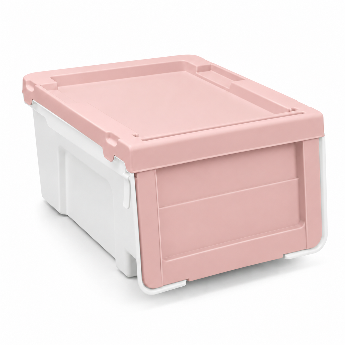 Caja Organizadora Apilable Con Tapa Frontal Abatible 0539