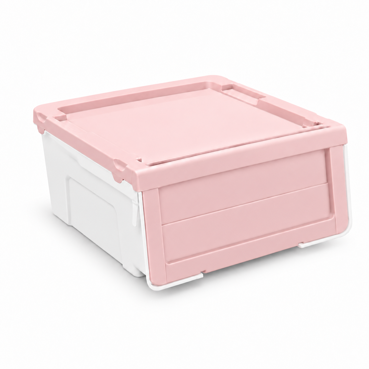 Caja Organizadora Apilable Con Tapa Frontal Abatible 0542